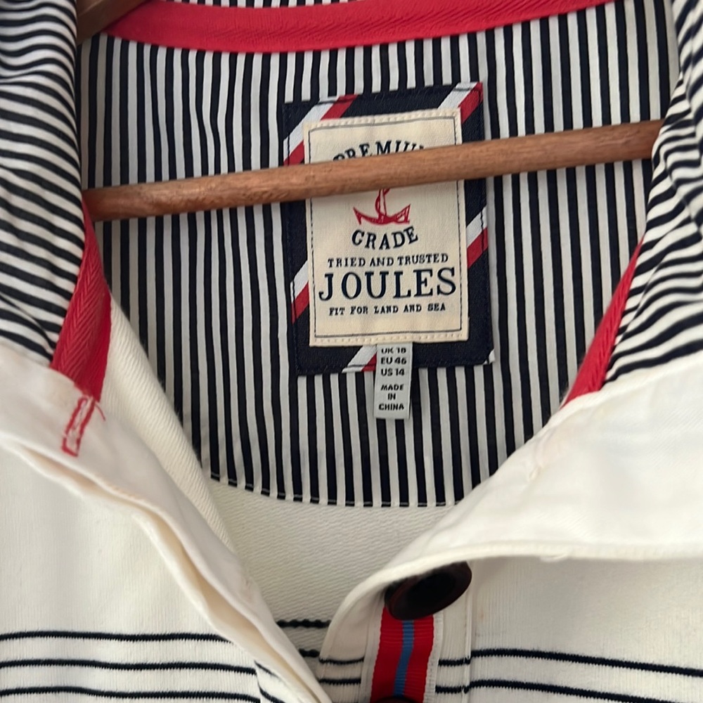 Joules funnel neck sweatshirt new without tags
